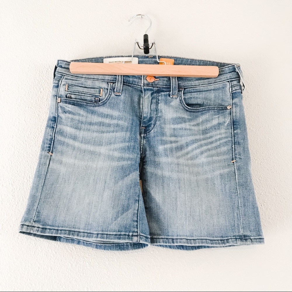 🏃🏻‍♀️ Pilcro and the Letterpress Denim Shorts